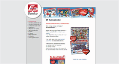 Desktop Screenshot of julekalender.epbanko.dk
